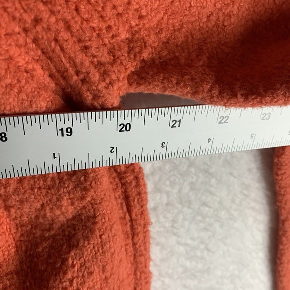 Eileen Fisher Orange Organic Cotton Cozy Sweater‎ Missing Size Tag (M) 8258 - Picture 5 of 7
